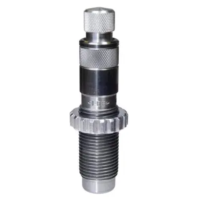 Samostatná usazovací matrice .375 Raptor pro přebíjení nábojů. Určena pro usazení střely do nábojnice. Závit 7/8"-14. LEE BULLET SEAT DIE .375 RAPTOR.